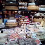 Walls of cheese at the Fancy Food Show
