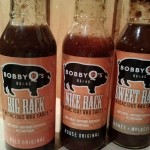 A trio of sauces from Bobby Q's in Westport - Copy