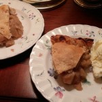 Apple Pie with sharp cheddar or ice cream