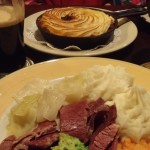 Corned Beef & Cabbage and Shepherds Pie at O'Neill's