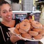 Donuts with a smile at the Lakeside Diner