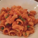Torchio with Nduja and Peas
