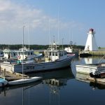 Lobster Boats at Mabou Harbor