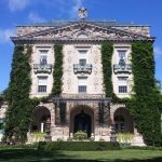 The imposing facade of Kykuit